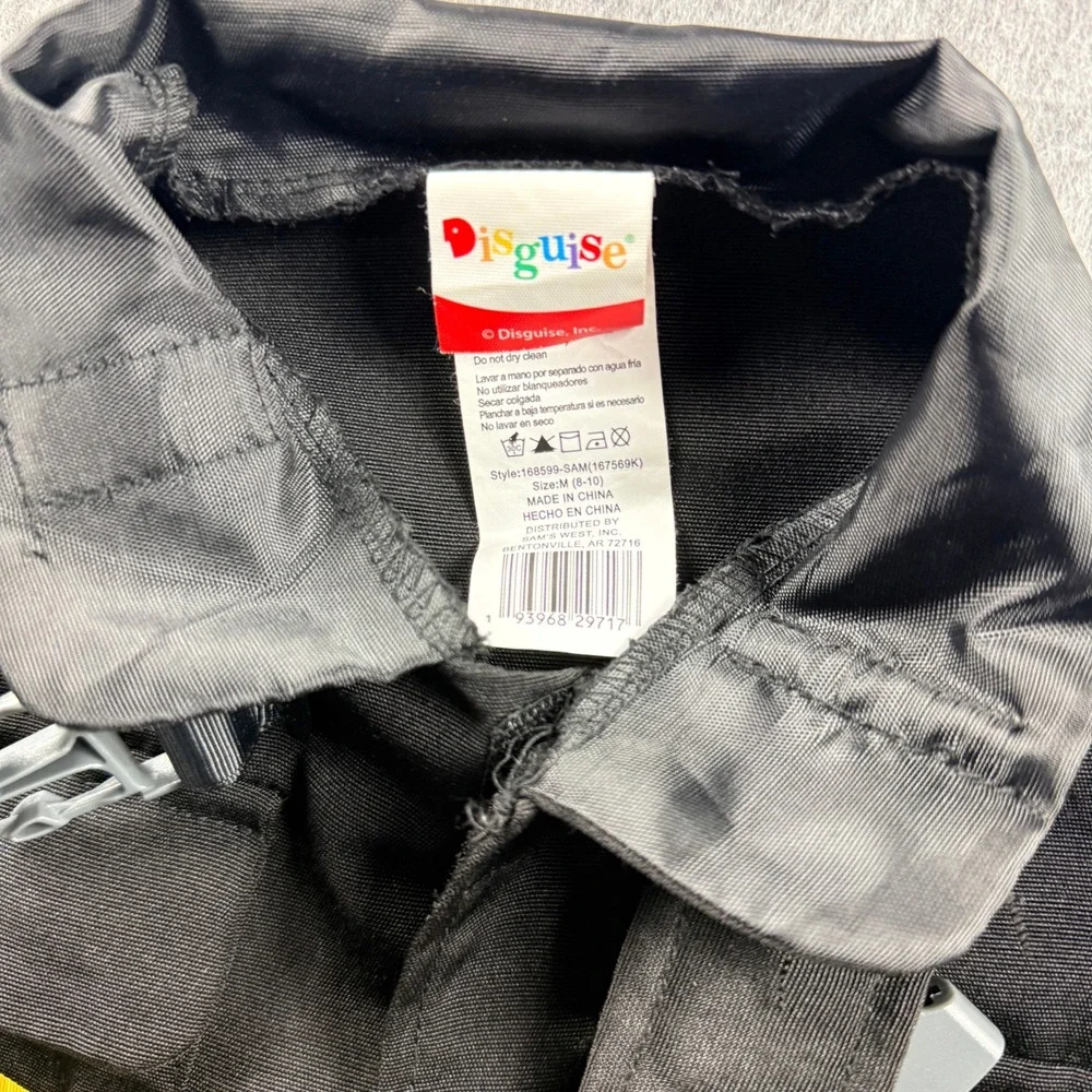 Disguise Kid's Halloween/Dress-Up Firefighter Costume Jacket Only M (8-10) - Picture 7 of 14